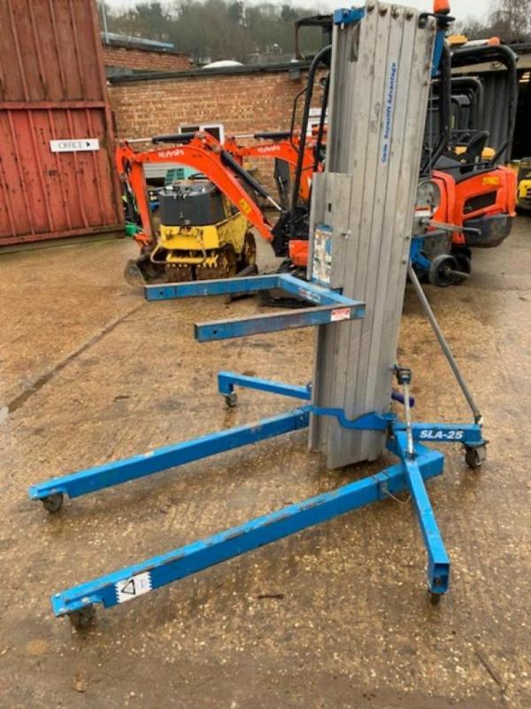 Genie SLA25 Material Super Lift, for steel beam RSJ, Hoist 8 Metres