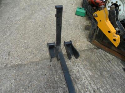 Backhoe loader Forks